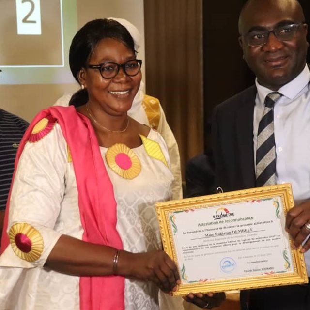 La Fondation Stromme reconnue à travers sa Directrice Régionale au Mali